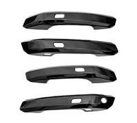EBDFGHK Carcasa Manija Auto Compatible con para A4 B9 8W 2016 2017 2018 2019 2020 2021 2022 Cubierta Manija Puerta Negra Brillante Pegatina Creativa Accesorio para Coche