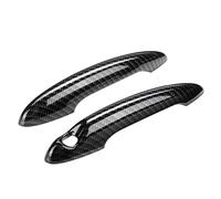 EBDFGHK Carcasa Manija Auto Compatible con para Mini para Cooper R55 R56 R57 R58 R59 Embellecedor De Manija Puerta Exterior De Fibra De Carbono Autopartes
