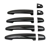 EBDFGHK Carcasa Manija Auto Compatible con Toyota para Corolla 2009 2010 2011 2012 2013 Cubierta Protectora para Manija De Puerta De Coche Accesorios Exteriores De Carbono