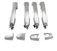 EBDFGHK Carcasa Manija Auto Compatible con Toyota para Corolla para Vios 2001 2002 2003 2004-2010 Accesorios Cromados ABS para Manija De Puerta Reemplazo De Piezas