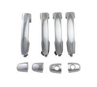 EBDFGHK Carcasa Manija Auto Compatible con Toyota para Probox para Succeed 2004-2014 Repuesto Cromo Plateado Cubiertas para Manijas Puertas Accesorios Exteriores para Decoración Automóviles