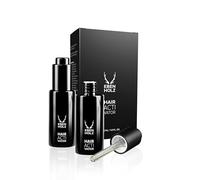 EBENHOLZ skincare - Sérum capilar activador concentrado para hombres, suero anticaída con células madre vegetales, fortalece las raíces del cabello y promueve la densidad del cabello, 2 × 30 ml