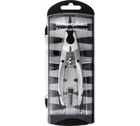 EBERHARD FABER 571706 - Brújula de ajuste rápido en blanco y negro, juego de brújula con piezas de repuesto y cables de brújula