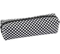 Eberhard Faber 577418 - Estuche a Cuadros, Estuche Rectangular, pequeña Funda para lápices, Ideal para el Colegio, la Oficina y el día a día