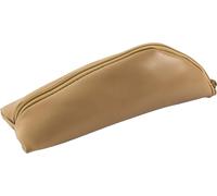 Eberhard Faber 577419 - Estuche Escolar Wrap marrón, Estuche pequeño con Cremallera, Estuche para Estudios, Oficina y Uso Diario