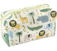 Eberhard Faber 577438 - Estuche Jumbo Safari, Estuche para niños de 20,5 x 9,5 x 9,5 cm, Bolsa de Almacenamiento