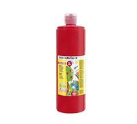 Eberhard Faber 578921 - Pintura de dedos EFA Colour, rojo geranio, 750 ml, de secado rápido y lavable