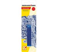 Eberhard Faber 582152 - Recambios para bolígrafo de gel borrable (3 unidades), color azul