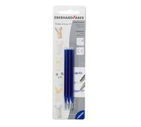 Eberhard Faber Animal Erase It - Recambios de tinta de gel borrables, compatibles con la mayoría de los bolígrafos de gel conocidos, juego de 3