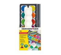 Eberhard Faber Winner 578312 Deck Paint Box with 12 Vibrant Colours in Interchan