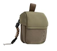 Eberlestock Funda para telémetro sin mag, silenciosa, resistente a la intemperie, con cordura 500D, compatible con Molle, se adapta a Bravo Bino Pack, color verde militar