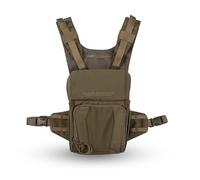 Eberlestock Recon Modular Bino Pack - Sistema avanzado de arnés Binocular con Accesorios Personalizables - Tierra Seca - Grande, Tierra Seca, L, Moderno