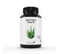 Ebers Aloe Vera Free R 500 mg 120 comprimidos. Suplemento Détox y Depurativo, Regulador intestinal y sin efecto rebote.