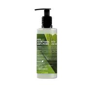 Ebers Aloe Vera Gel 100% Puro 250 Ml con dosificador - Excelente hidratante Rostro y Cuerpo, Aftersun, Depilación y Quemaduras.