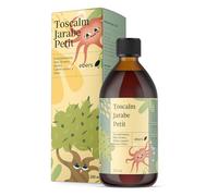Ebers Toscalm Jarabe Petit 250 ML, Jarabe infantil (de 3 a 12 años) | Tos y mucosidad | Sabor a eucalipto, miel, manzana | Base con prebióticos