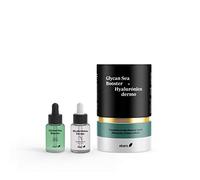 Ebers. Tratamiento de alta eficacia. Hidratación y Firmeza Radiante. Glycan Sea Booster+ Hyalurónico Dermo. 2x30 ml. Vegano.