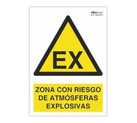 EberSign | Señal de Advertencia "Zona con Riesgo de Atmósferas Explosivas"