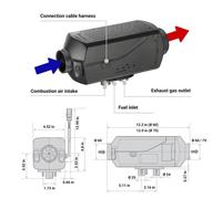 Eberspacher Espar Airtronic AS3 D2L 12V 3rd Generación Calentador Unidad
