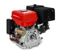 EBERTH 15 CV 11,03 kW Motor de gasolina con eje de 25 mm Ø, arranque eléctrico