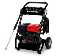 EBERTH 6,5 CV Hidrolimpiadora de Alta presión a Gasolina 210 Bar, 5 Boquillas
