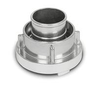 EBERTH Acoplamiento de aspiración Storz C, acoplamiento de manguera de 2 pulgadas, diámetro exterior de la boquilla de 52mm, acoplamiento de alta presión, para bomberos, acoplamiento Storz de aluminio