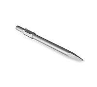 EBERTH Cincel Puntiagudo SDS Plus 390x30mm, para Martillo de Demolición con Soporte Hexagonal SDS HEX de 30mm, Cincel Albañil Profesional, Repuesto y Accesorio de Alta Calidad