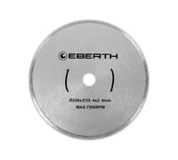 EBERTH Discos de corte de diamante para azulejos Ø 230 mm rotativa rueda