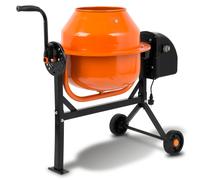 EBERTH Mezcladora de mortero hormigonera 65L hormigoneras electricas robusto
