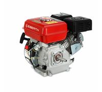 EBERTH Motor de gasolina 6,5 CV 4,8 kW estacionario benzina karts eje cónico