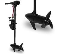 EBERTH Motor fueraborda, motor eléctrico barco, 86 lbs de empuje, 12 V, motor fueraborda eléctrico, sin licencia, 5 marchas adelante, 3 marchas atrás, motor fueraborda, motor barco