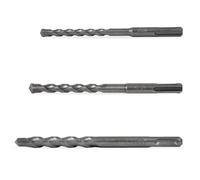 EBERTH SDS Plus - Juego de brocas para hormigón y piedra (8 mm, 10 mm y 12 mm)