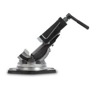 EBERTH Tornillo de banco giratorio e inclinable para máquinas, 80 mm, 360°