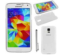 ebestStar - Carcasa rígida ultrafina de policarbonato y lápiz capacitivo para Samsung Galaxy S5 G900F, S5 New G903F Neo, compatible con Samsung Galaxy S5 SM-G900F, Galaxy S5 New SM-G903F (Neo), [Dimensions PRECISES Smartphone : 142 x 72.5 x 8.1mm, écran 5.1''] - INCOMPATIBLE AVEC TOUT AUTRE APPAREIL, color transparente