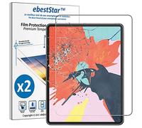 ebestStar - Cristal Templado x2 para iPad Pro 12.9 2018 Apple, Protector Pantalla Película Vidrio, Antigolpes