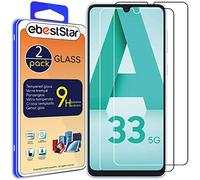 ebestStar - Cristal Templado x2 para Samsung Galaxy A33 5G SM-A336, Protector Pantalla Película Vidrio, Antigolpes