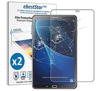 ebestStar - Cristal Templado x2 para Samsung Galaxy Tab A6 A 10.1 (2018, 2016) T580 T585, Protector Pantalla Película Vidrio, Antigolpes