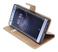 ebestStar - Funda Compatible con Sony Xperia XA2 Ultra, XA2 Ultra Dual (2018) Carcasa Cartera Cuero PU, Funda Billetera Ranuras Tarjeta, Función Soporte, Dorado [Aparato: 163 x 80 x 9.5mm, 6.0'']