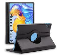 ebestStar - Funda para Honor Pad 8, Carcasa Capa Giratoria, 360 Protectora, Cuero PU Soporte, Negro