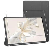 ebestStar - Funda para Honor Pad 9, Carcasa Silicona, Capa Slim Case Protectora, Tapa Magnetica, Negro + Cristal Templado