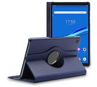 ebestStar - Funda para Lenovo Tab M10 FHD Plus 10.3, Carcasa Capa Giratoria, 360 Protectora, Cuero PU Soporte, Azul Oscuro