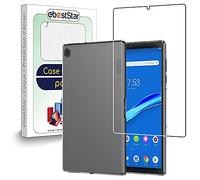 ebestStar - Funda para Lenovo Tab M10 FHD Plus 10.3, Carcasa Silicona Transparente, Capa Protectora TPU Antigolpes, Slim Ultra Fina, Transparente + Cristal Templado
