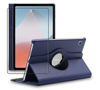 ebestStar - Funda para OPPO Pad Air, Carcasa Capa Giratoria, 360 Protectora, Cuero PU Soporte, Azul Oscuro + Cristal Templado