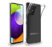 ebestStar - Funda para Samsung Galaxy A52, A52S 5G, Carcasa Silicona Transparente, Capa Protectora TPU Antigolpes, Bordes Reforzados, Transparente