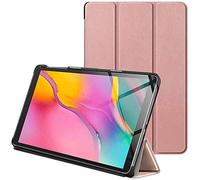 ebestStar - Funda para Samsung Galaxy Tab A 10.1 2019 T510 T515, Carcasa Capa, Slim Case Protectora, Tapa Magnetica Cuero PU, Rosa Dorado
