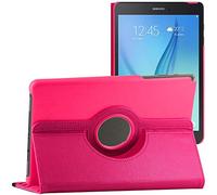 ebestStar - Funda para Samsung Galaxy Tab A 9.7 T550 / S Pen P550, Carcasa Capa Giratoria, 360 Protectora, Cuero PU Soporte, Rosa
