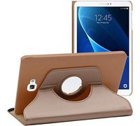 ebestStar - Funda para Samsung Galaxy Tab A6 A 10.1 (2018, 2016) T580 T585, Carcasa Capa Giratoria, 360 Protectora, Cuero PU Soporte, Dorado