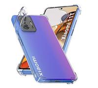 ebestStar - Funda para Xiaomi 11T, 11T Pro, Carcasa Silicona Transparente, Capa Protectora TPU Antigolpes, Bordes Reforzados, Transparente