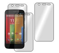 ebestStar - Pack x3 Protector Pantalla Compatible con Motorola Moto G, XT1032 Películas Flexibles Anti Huellas Anti arañazos, Instalacion Sin-Burbujas [Aparato: 129.9 x 65.9 x 11.6mm, 4.5'']