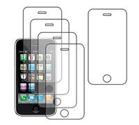 ebestStar - Pack x5 Protector Pantalla Compatible con iPhone 3 3GS Películas Flexibles Anti Huellas Anti arañazos, Instalacion Sin-Burbujas [Aparato: 115.5 x 62.1 x 12.3mm, 3.5'']