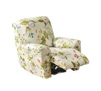 EBETA Fundas para sillones de 4 Piezas Funda elástica para sillones de Relax, Capuchas para sillón, Elástico Funda para sillón reclinable (Primavera)